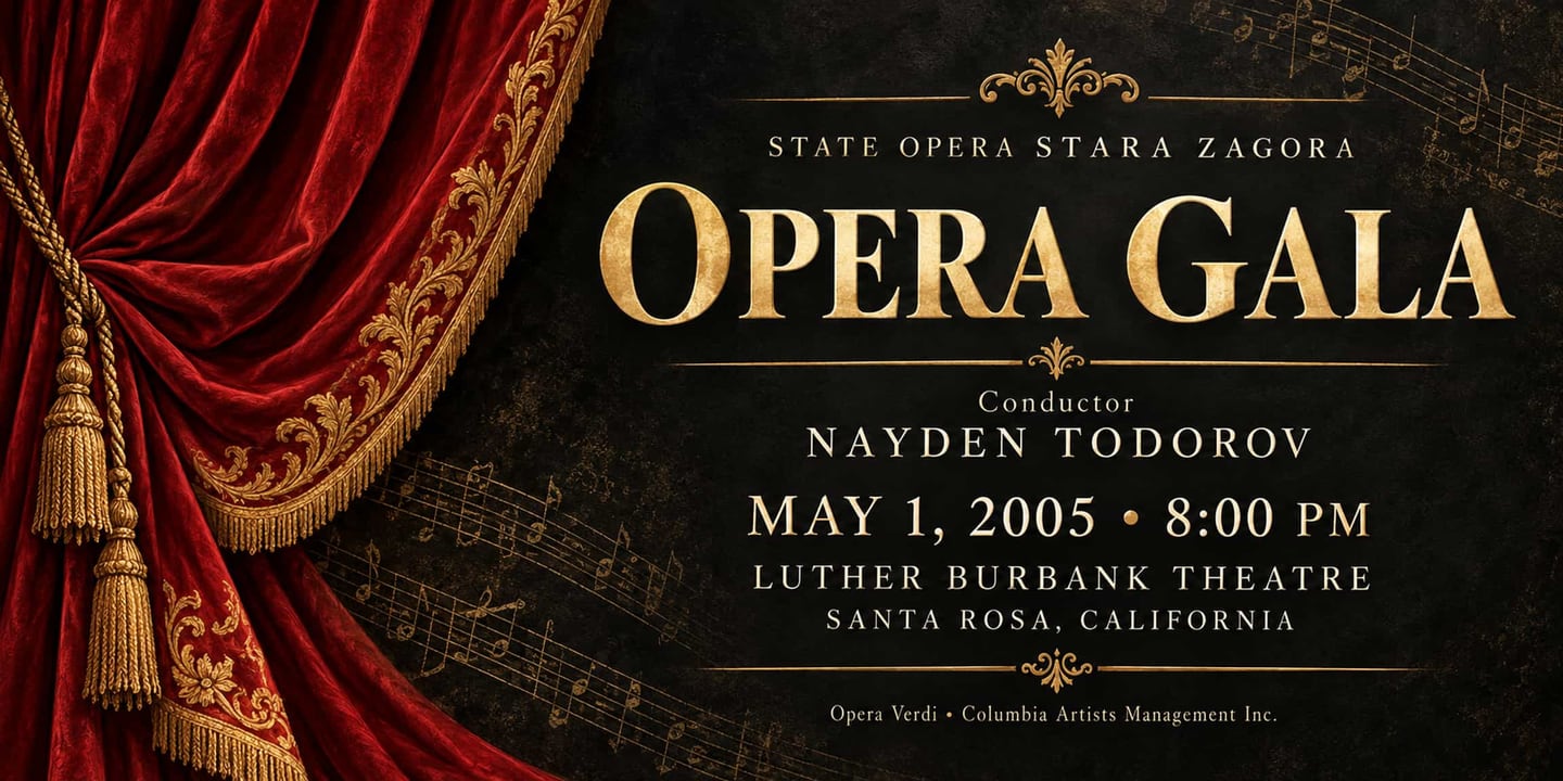 Event banner: Opera Gala (01.05.2005)
