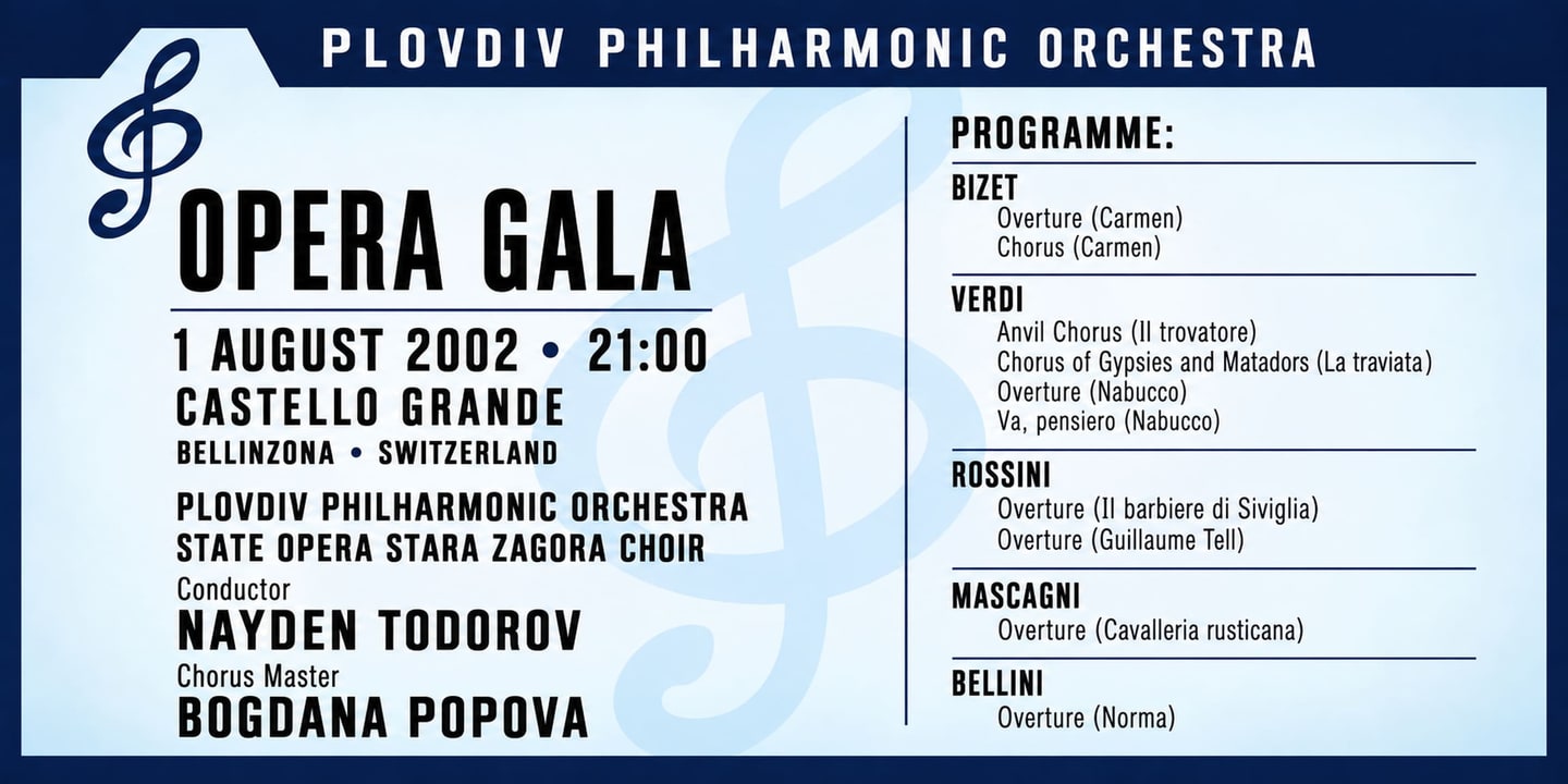 Event banner: Opera Gala (01.08.2002)