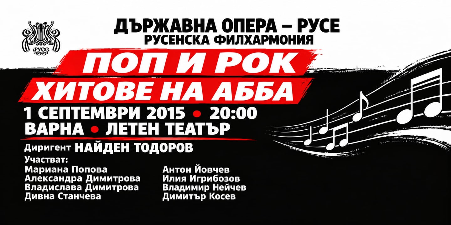 Event banner: Pop & Rock (01.09.2015)