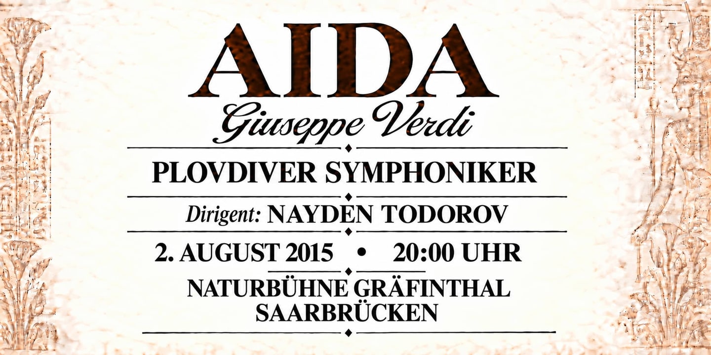 Event banner: Aida (02.08.2015)