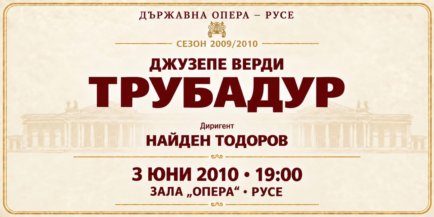 Event banner: Concert with State Opera Rousse (03.06.2010)