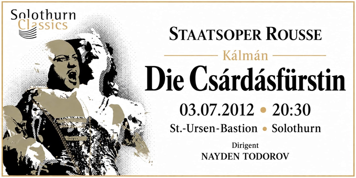 Event banner: Die Csárdásfürstin (03.07.2012)