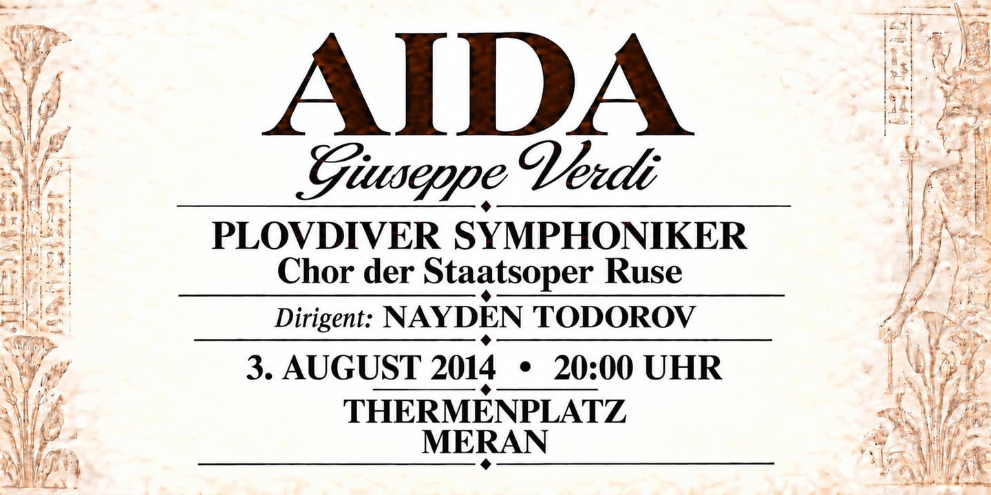 Event banner: Aida (03.08.2014)
