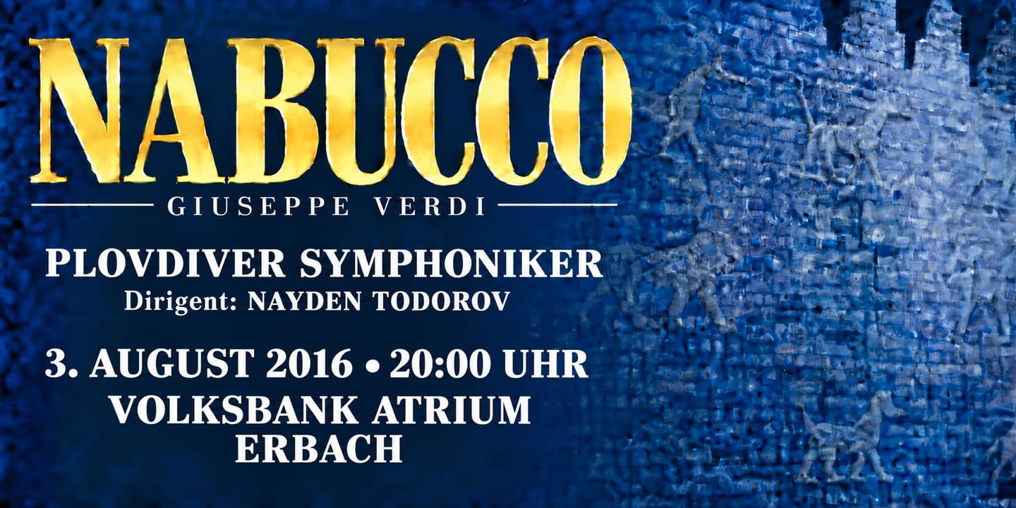 Event banner: Nabucco (03.08.2016)