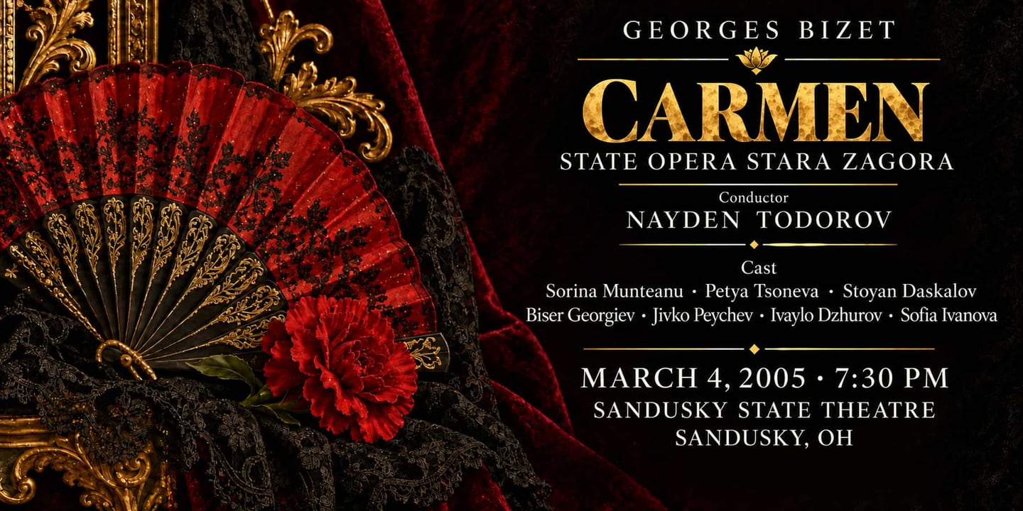 Event banner: Carmen (04.03.2005)