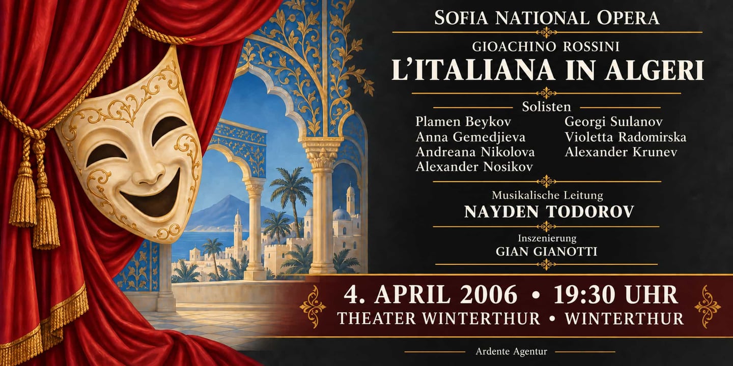 Event banner: L'italiana in Algeri (04.04.2006)