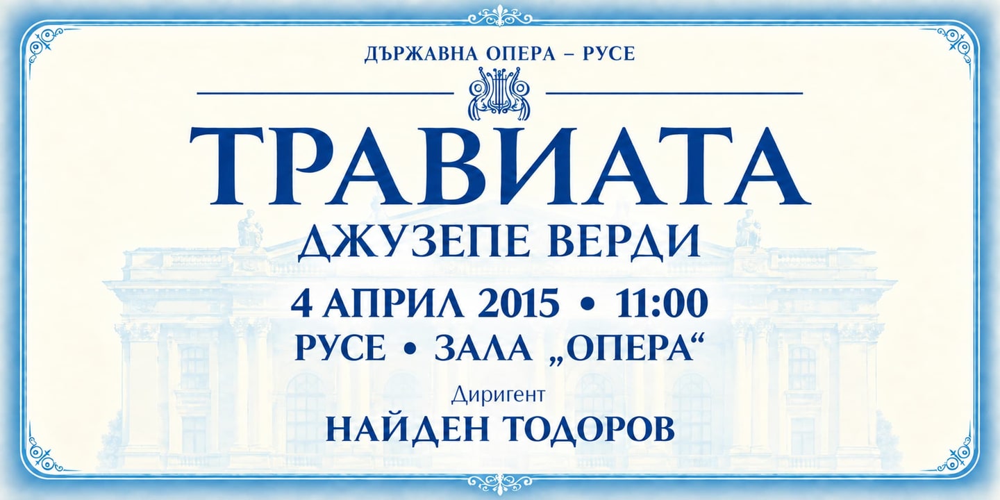Event banner: La Traviata (04.04.2015)