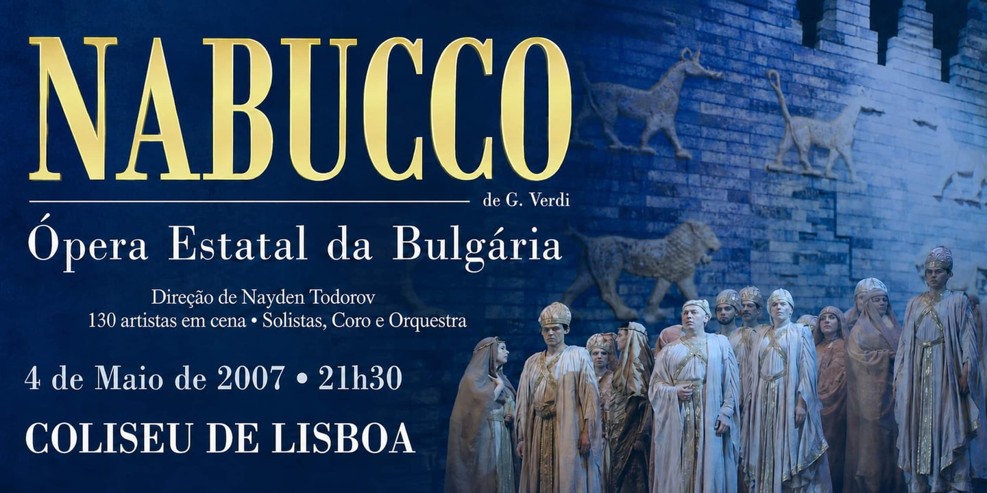 Event banner: Nabucco by Verdi (04.05.2007)