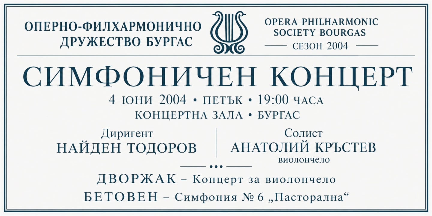 Event banner: Symphonic Concert (04.06.2004)