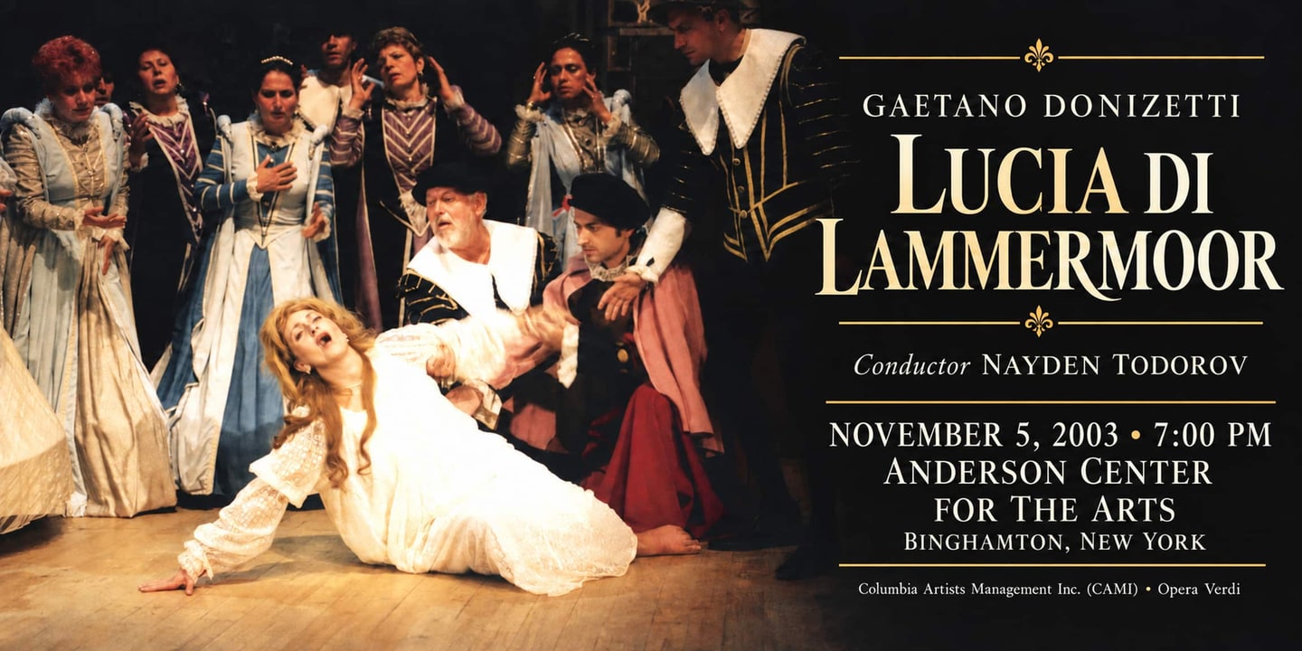 Event banner: Lucia di Lammermoor (05.11.2003)
