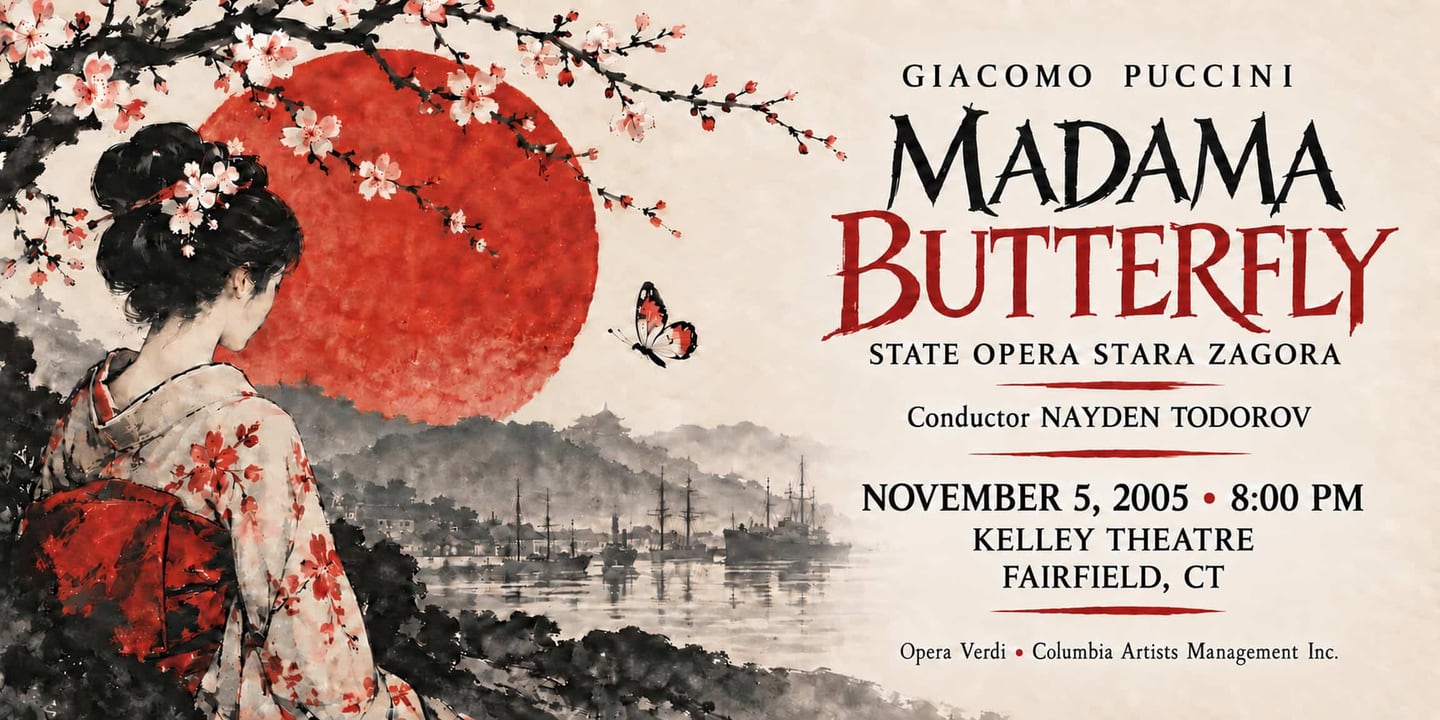Event banner: Madama Butterfly (05.11.2005)