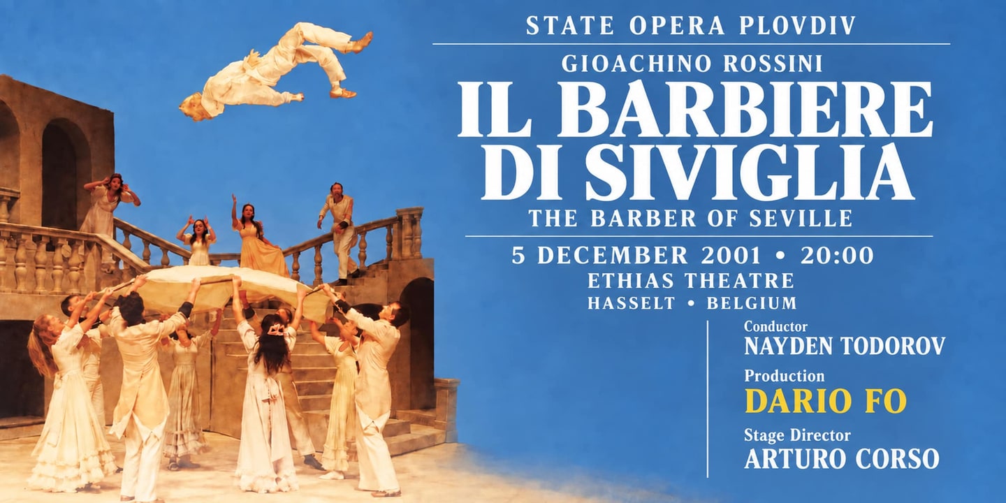 Event banner: Il barbiere di Siviglia (05.12.2001)