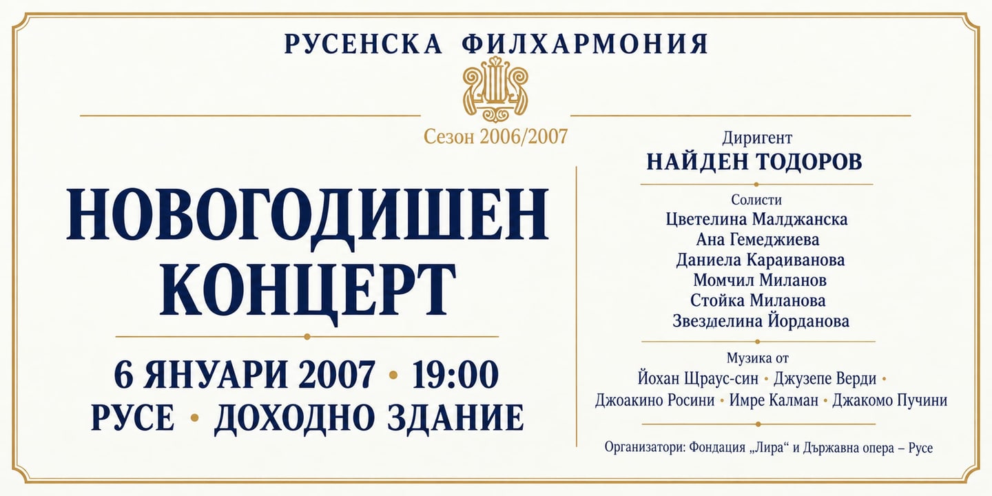 Event banner: New Years concert (06.01.2007)