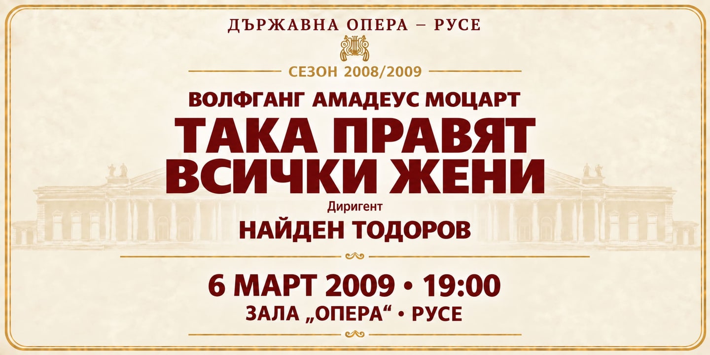Event banner: Concert with State Opera Rousse (06.03.2009)