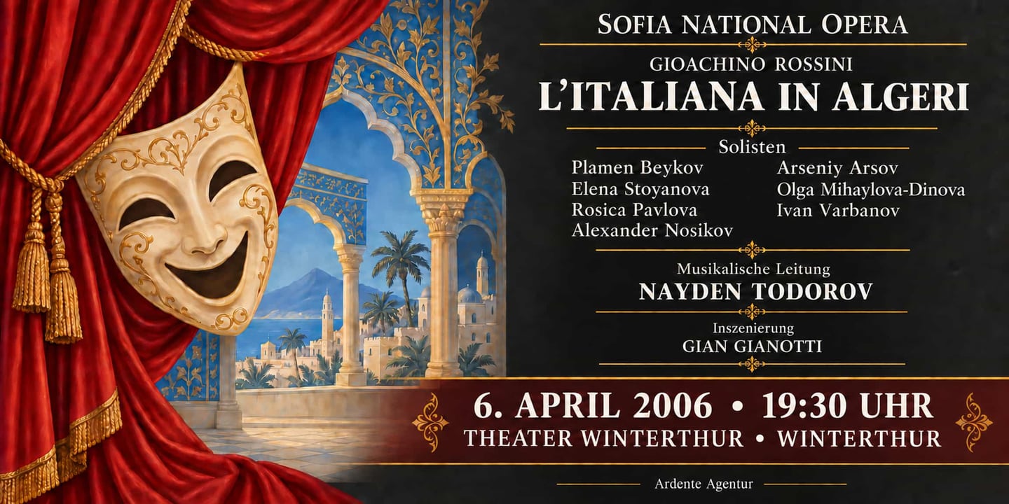 Event banner: L'italiana in Algeri (06.04.2006)