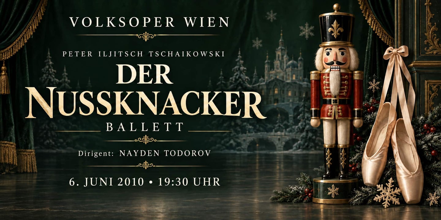 Event banner: The Nutcracker by Tchaikovsky (06.06.2010)