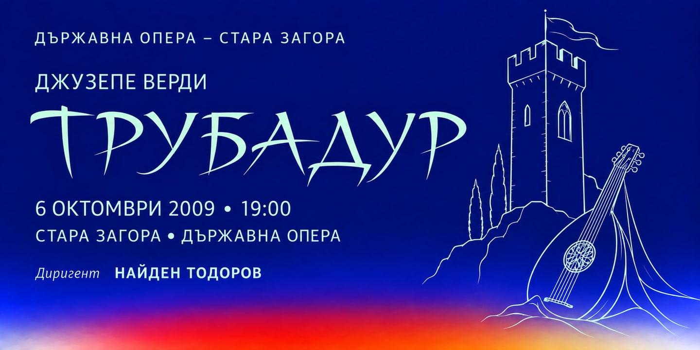Event banner: Il trovatore by Verdi (06.10.2009)