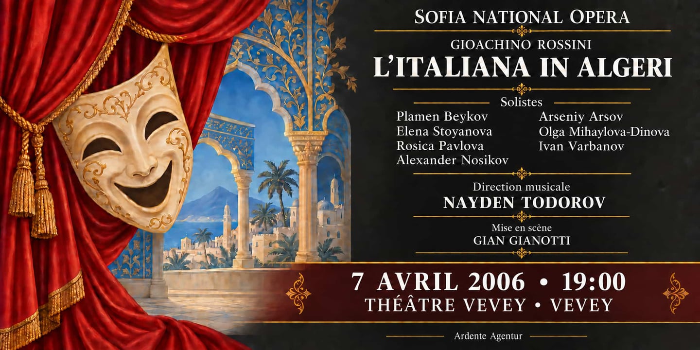 Event banner: L'italiana in Algeri (07.04.2006)