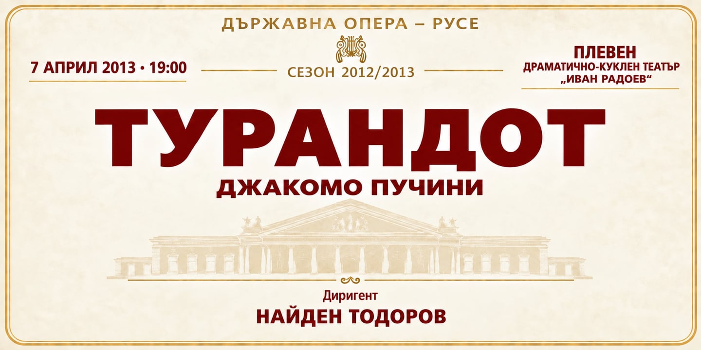 Event banner: Turandot (07.04.2013)