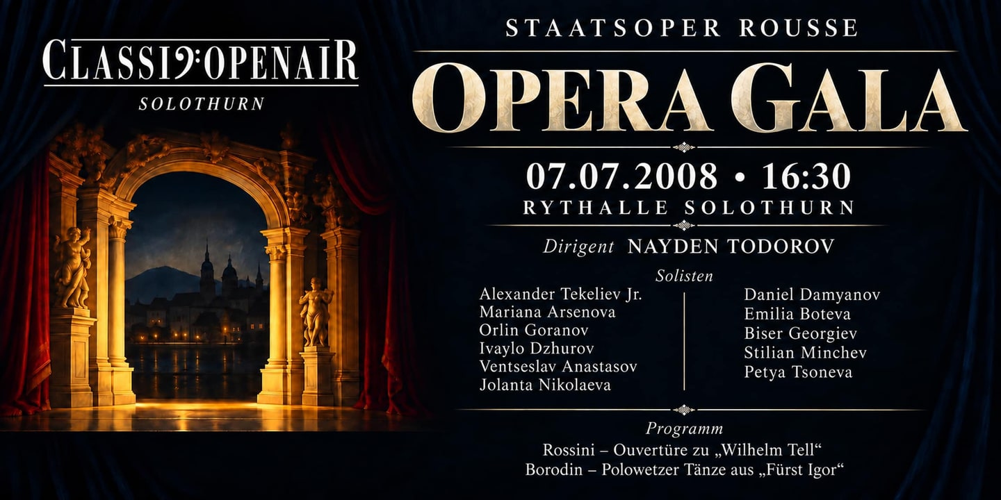 Event banner: Opera Gala (07.07.2008)