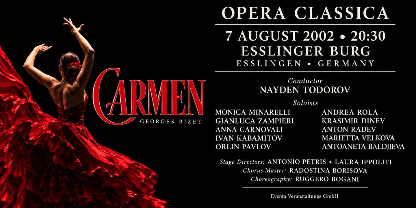 Event banner: Carmen (07.08.2002)