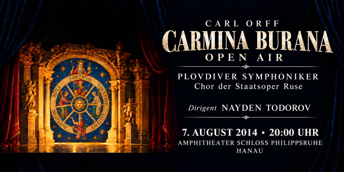Event banner: Carmina Burana (07.08.2014)