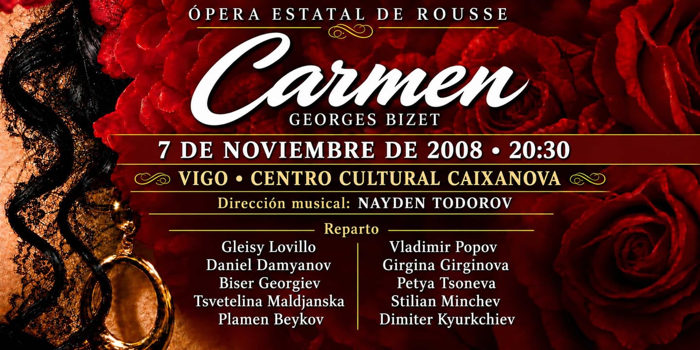 Event banner: Carmen by Bizet (07.11.2008)