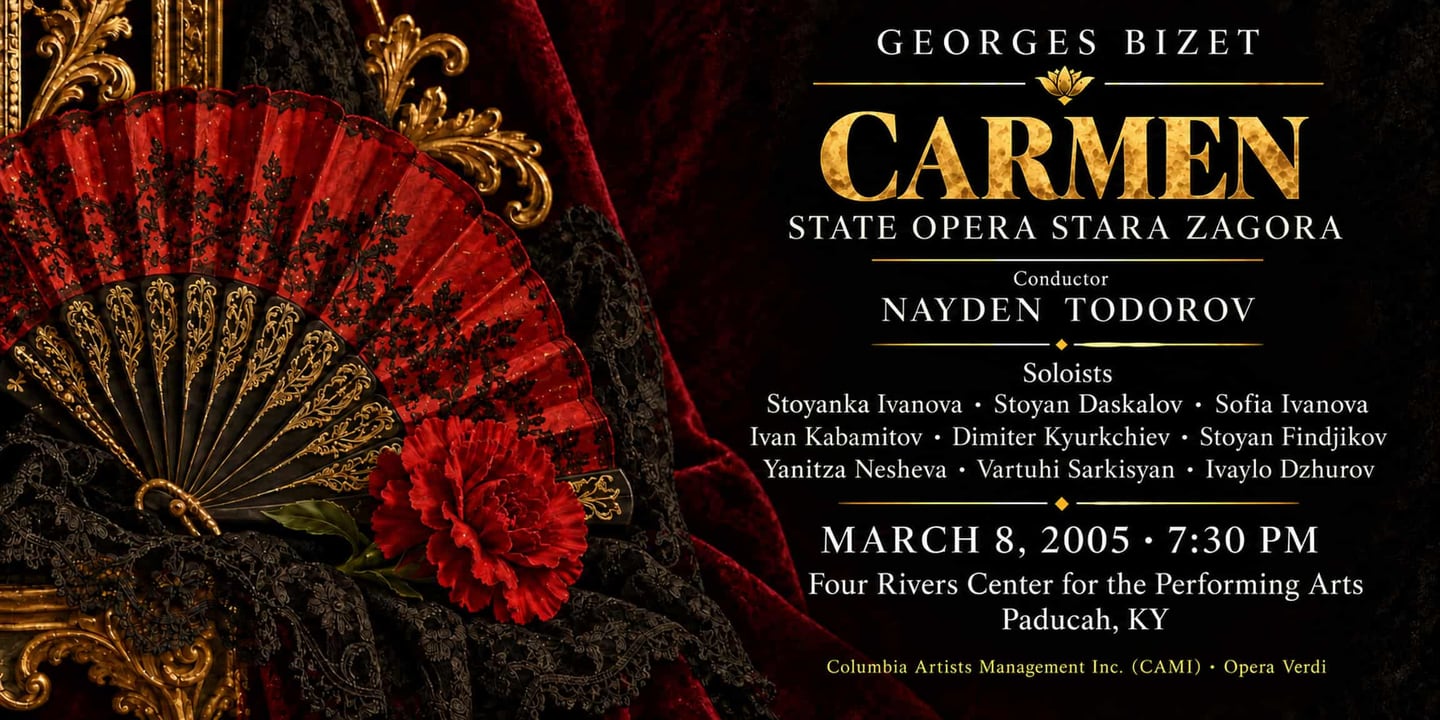 Event banner: Carmen (08.03.2005)