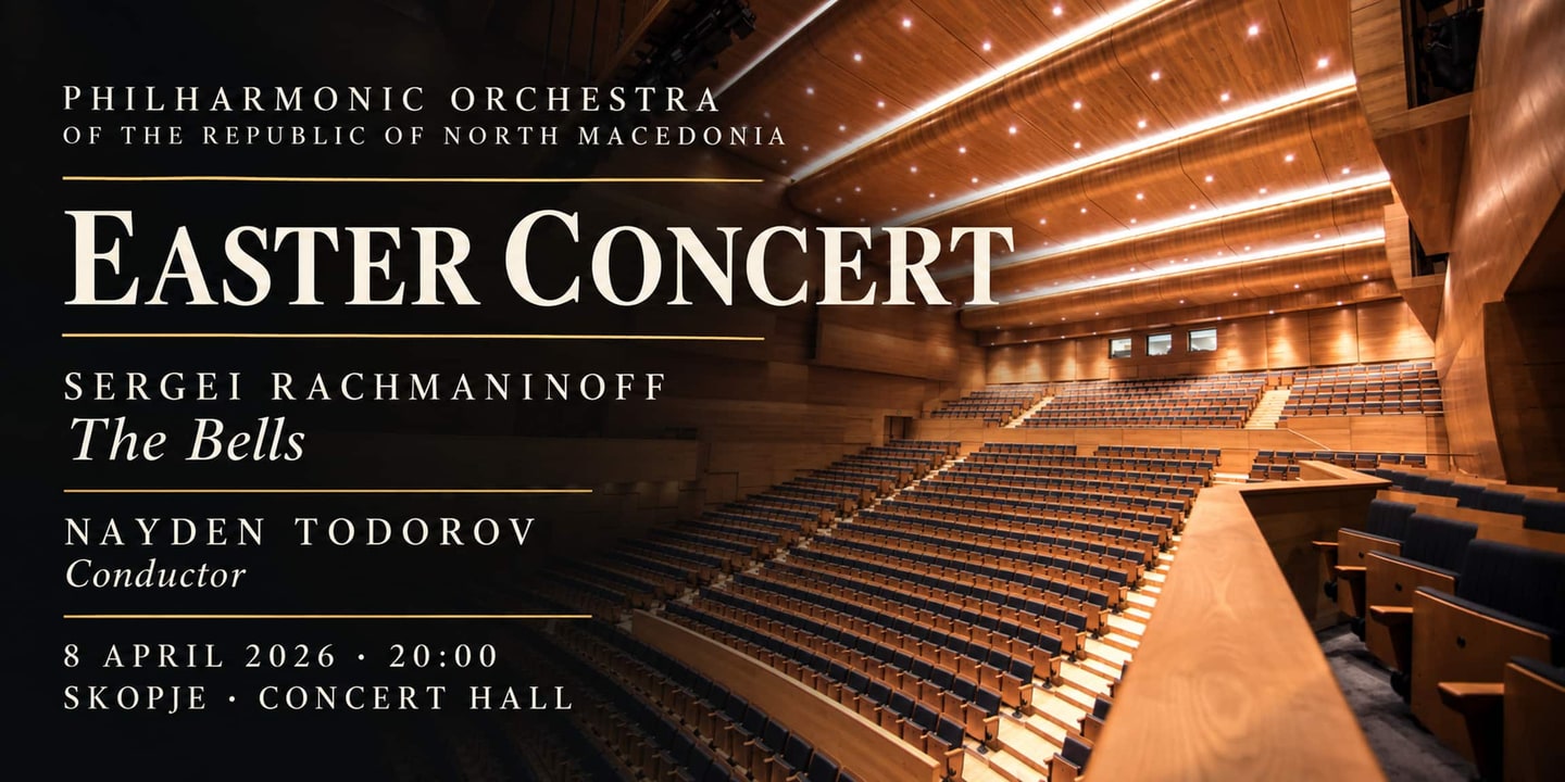 Event banner: Easter Concert (08.04.2026)