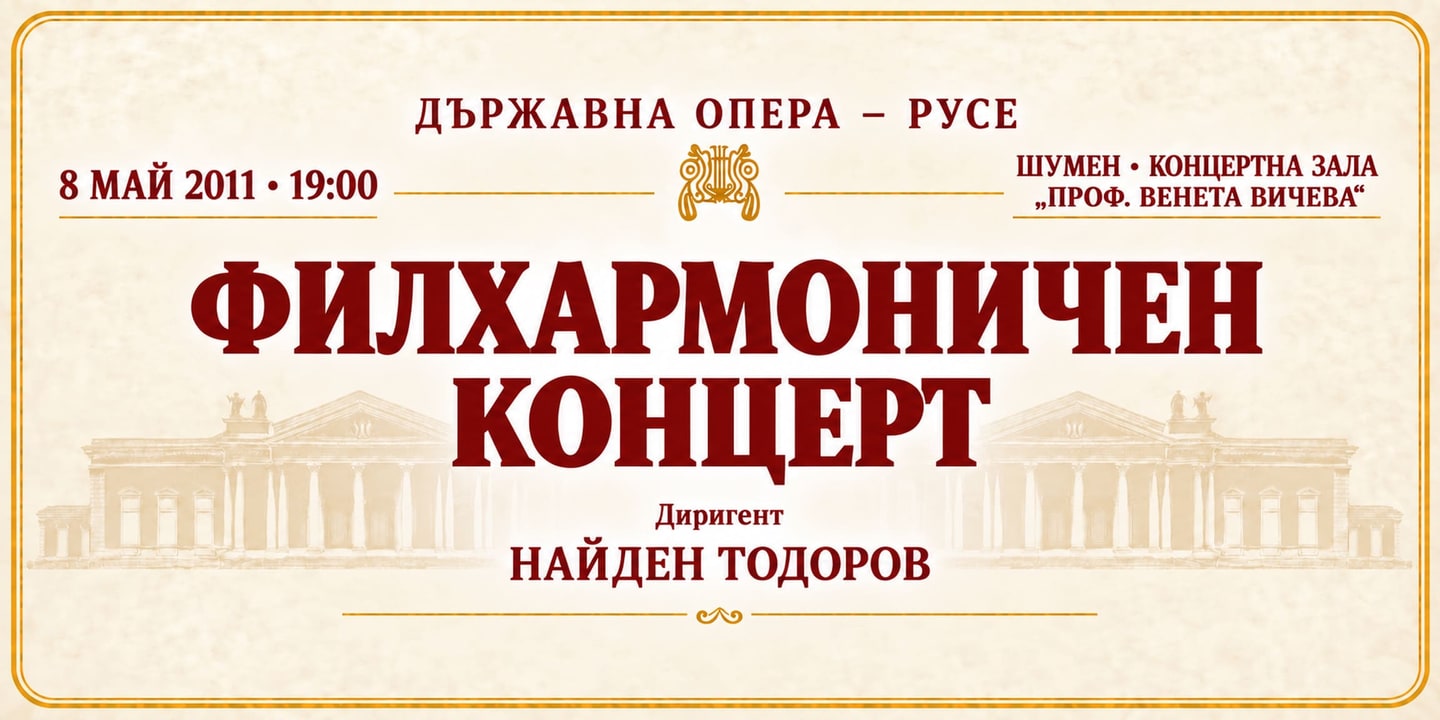 Event banner: Philharmonic concert (08.05.2011)