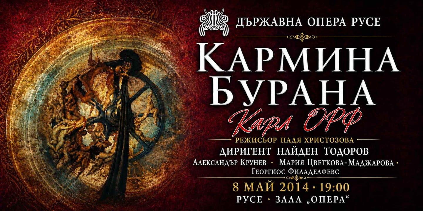 Event banner: Carmina Burana (08.05.2014)