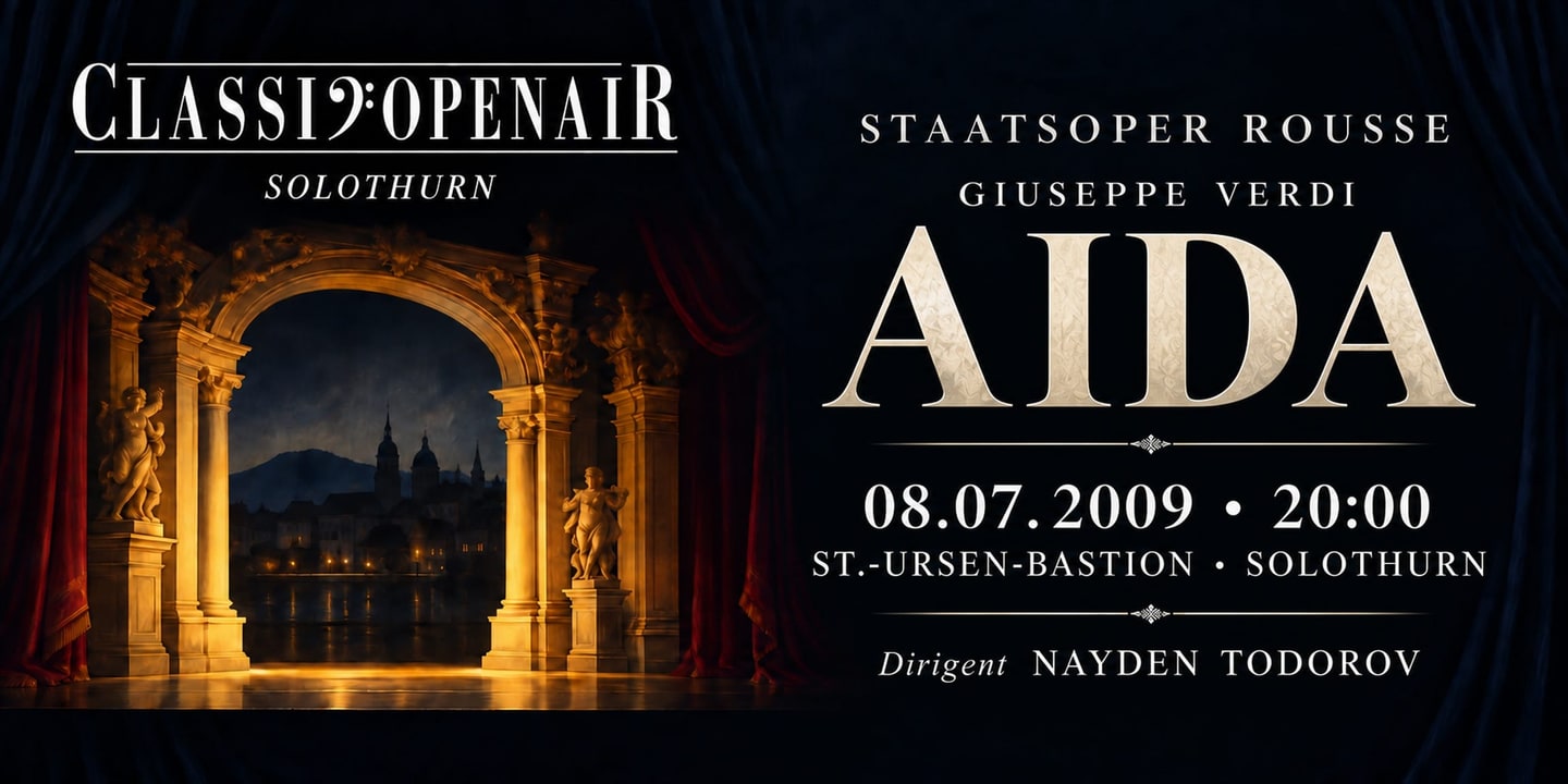 Event banner: Aida (08.07.2009)