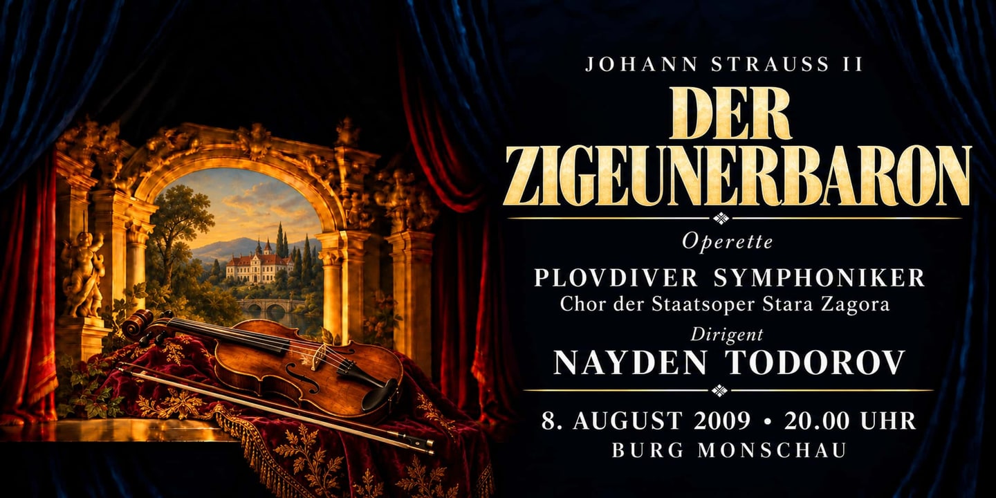 Event banner: Der Zigeunerbaron (08.08.2009)