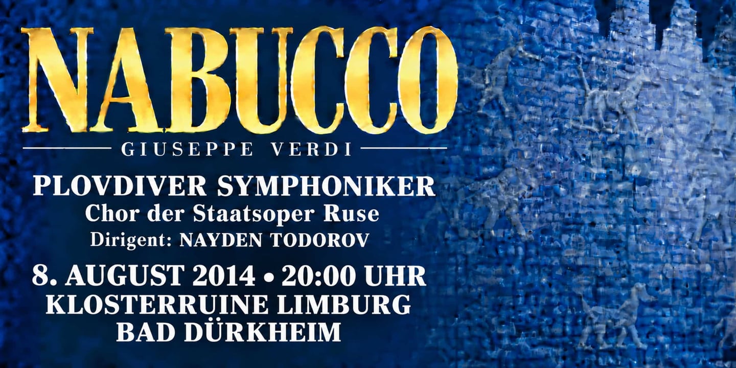 Event banner: Nabucco (08.08.2014)