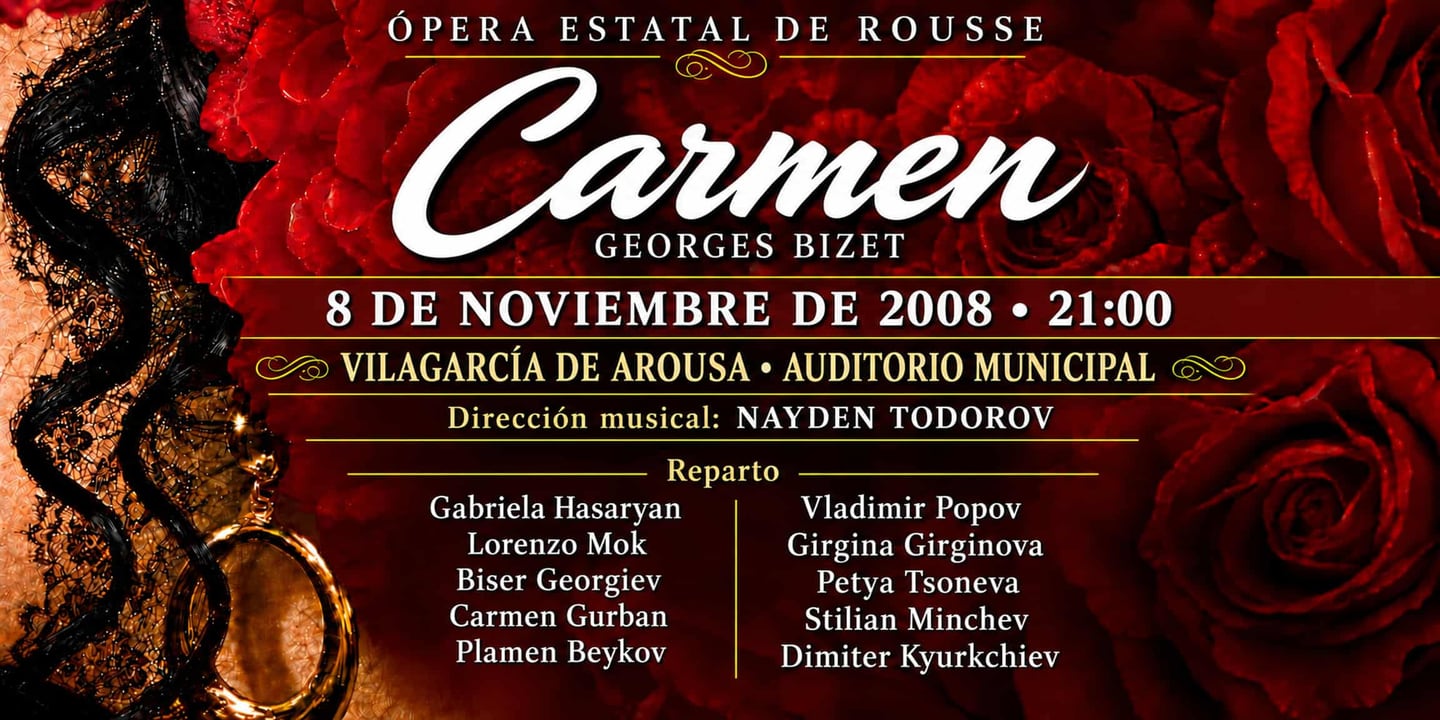 Event banner: Carmen by Bizet (08.11.2008)