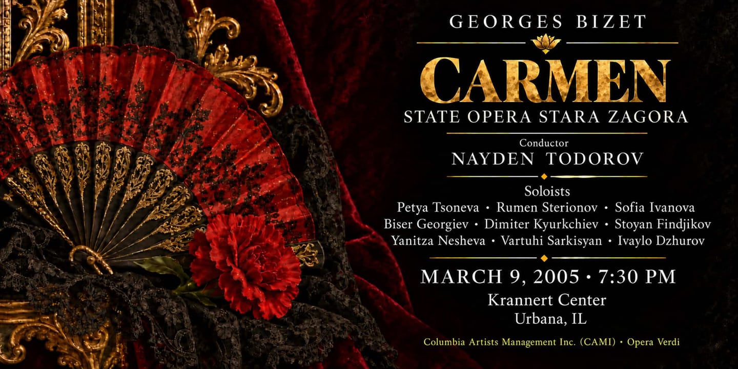 Event banner: Carmen (09.03.2005)