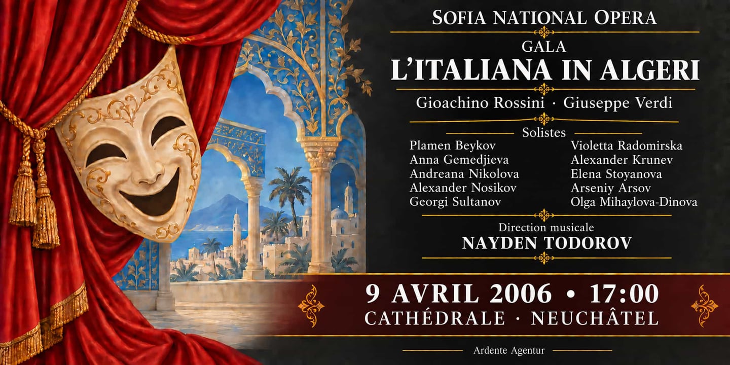 Event banner: L'italiana in Algeri (09.04.2006)