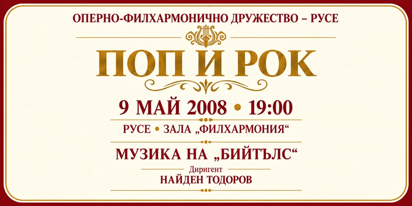 Event banner: Pop & Rock (09.05.2008)