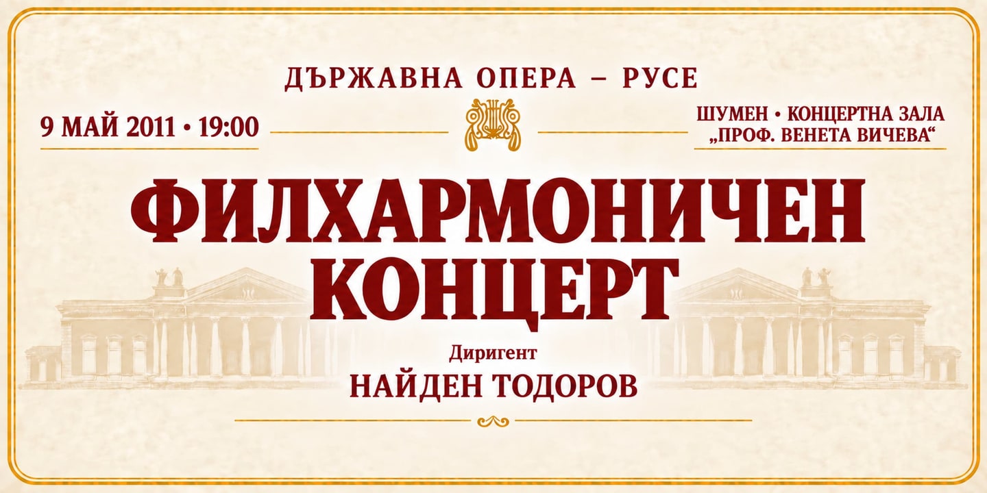 Event banner: Philharmonic concert (09.05.2011)