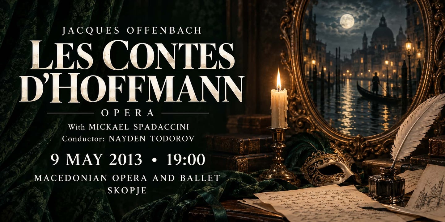 Event banner: Les contes d'Hoffmann (09.05.2013)