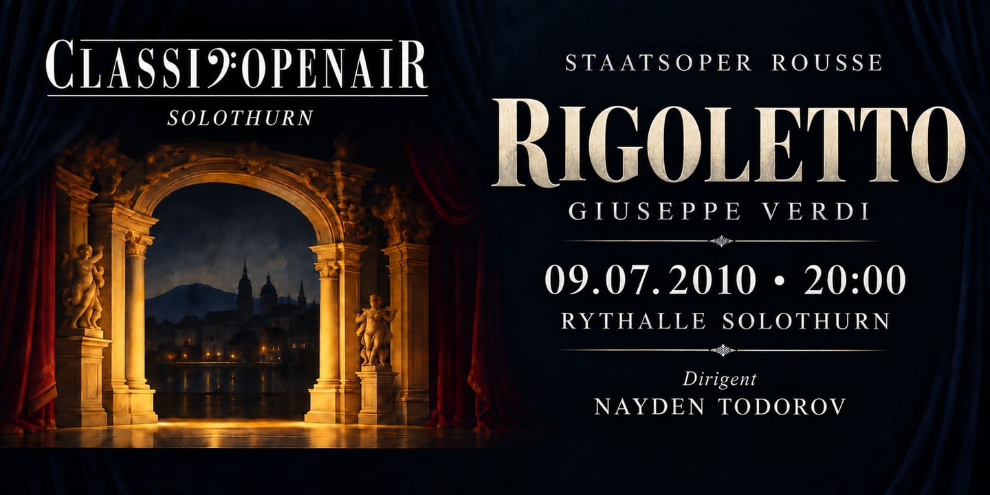 Event banner: Rigoletto (09.07.2010)