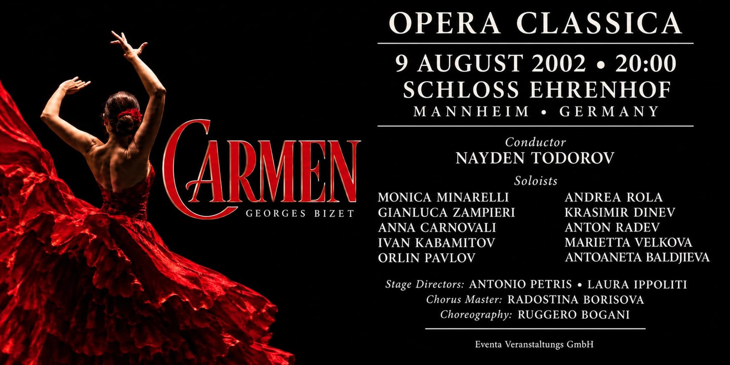 Event banner: Carmen (09.08.2002)