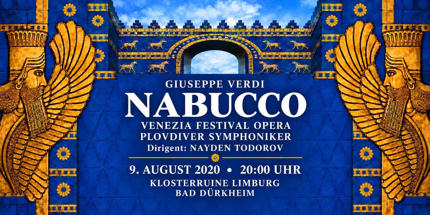 Event banner: Nabucco (09.08.2020)