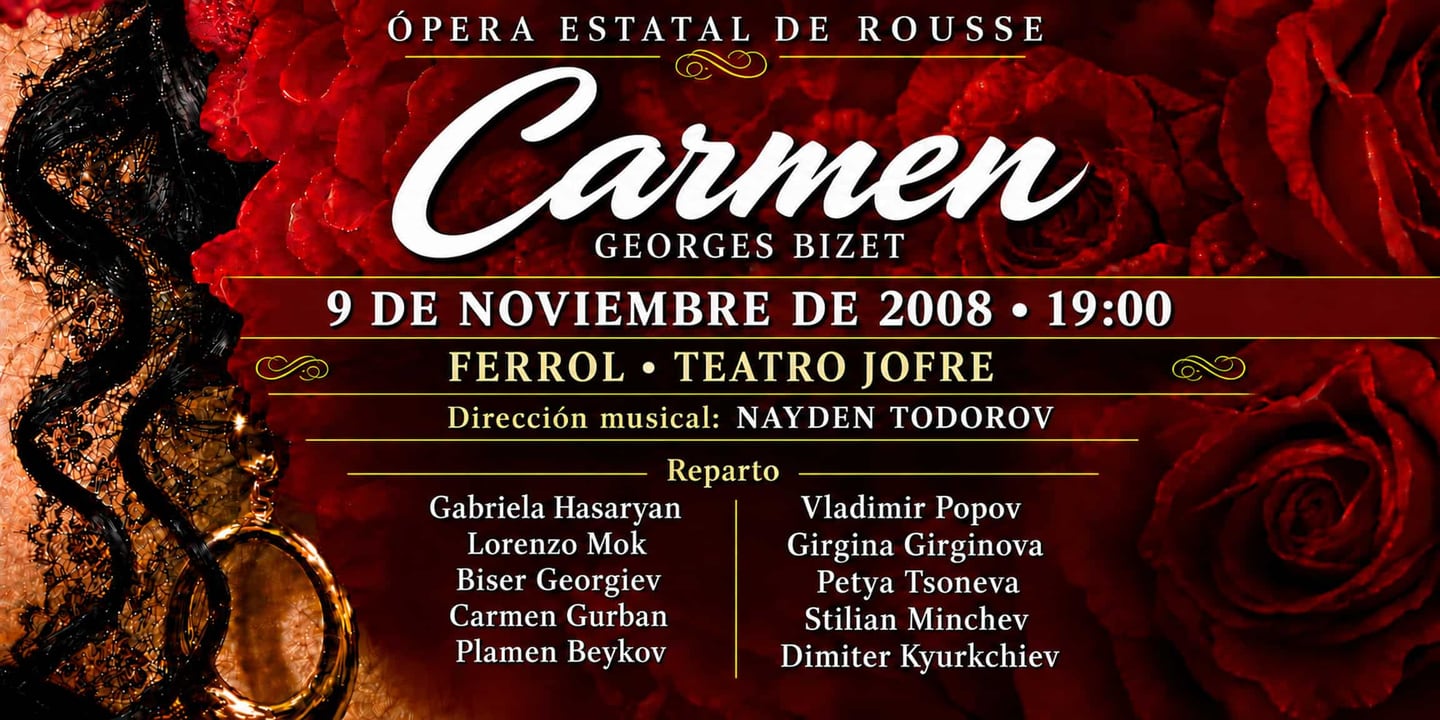 Event banner: Carmen by Bizet (09.11.2008)