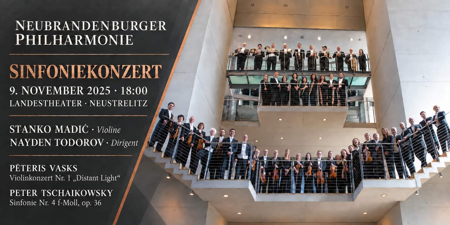Event banner: Neubrandenburger Philharmonie (09.11.2025)