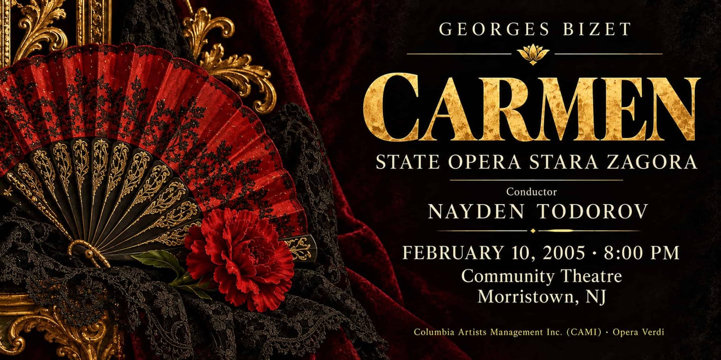 Event banner: Carmen (10.02.2005)