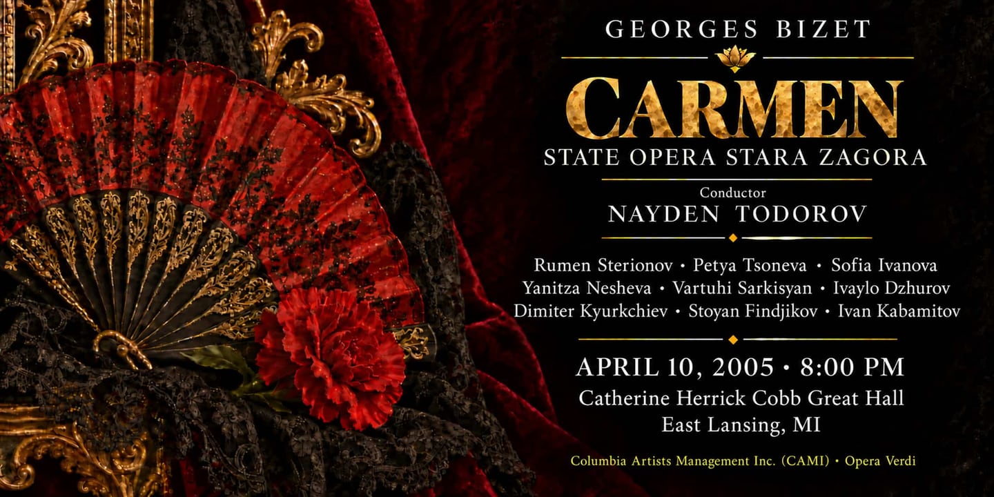 Event banner: Carmen (10.04.2005)
