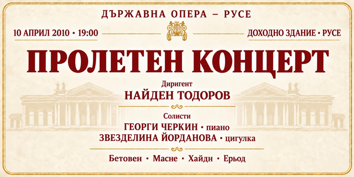 Event banner: Spring Concert (10.04.2010)