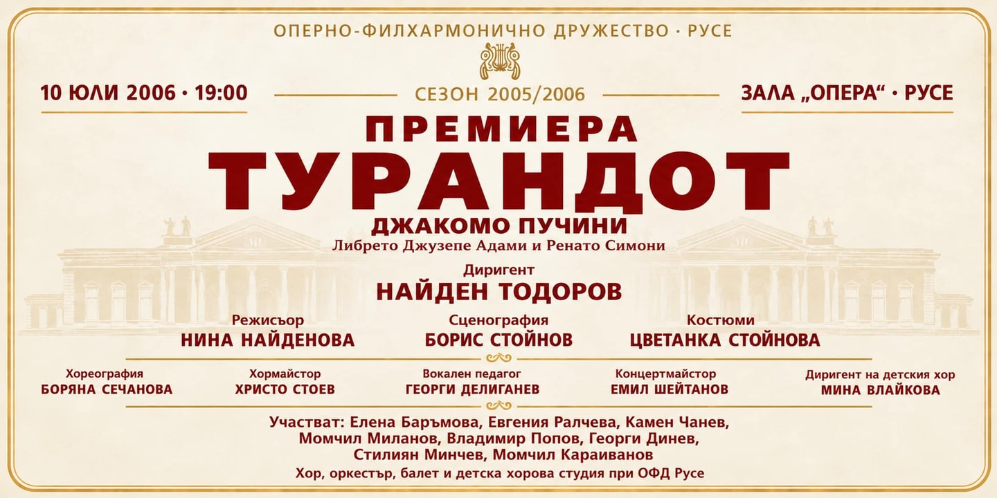 Event banner: Turandot (10.07.2006)