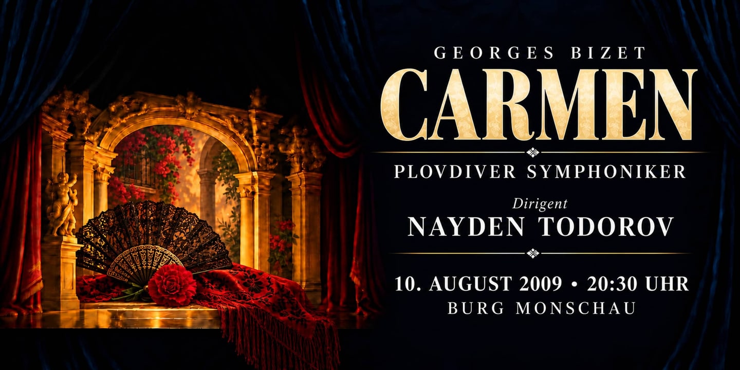 Event banner: Carmen by Bizet (10.08.2009)